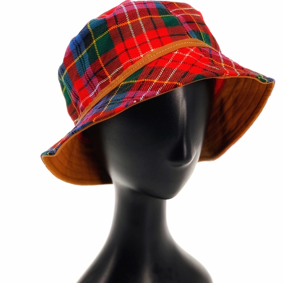 Coach Accessories - Coach Plaid Bucket Hat